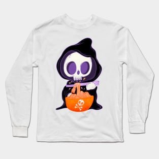 Purple death noodles Long Sleeve T-Shirt